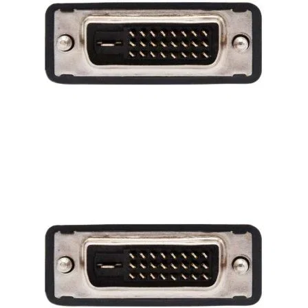 Nanocable Cable DVI Dual Link 24+1 Macho-Macho 1,8m Negro